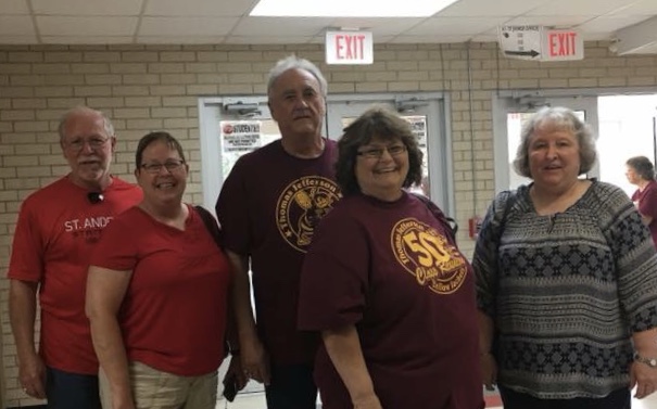 David Petit, Felicia Hiatt, Dennis Morgan, Jeanette Constantine and Shelley Dettman